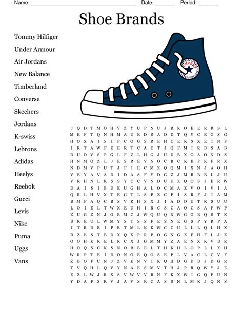 longtime sneakers brand crossword.